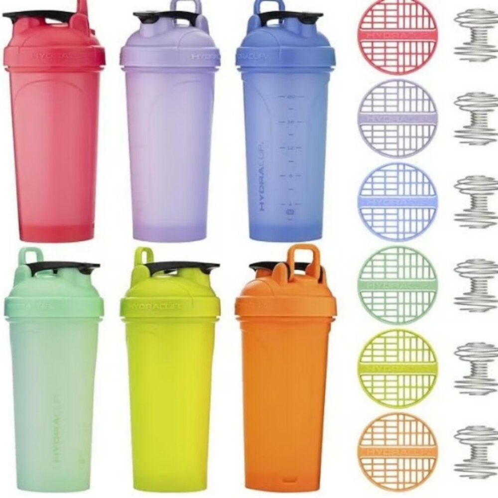 6 Shaker bottles, for smoothies, protein shakes etc. Brand new